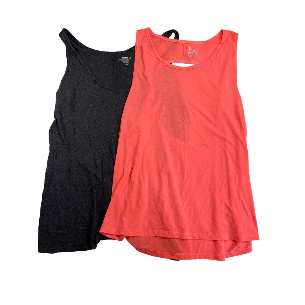 Old Navy Active Wear Workout Tank Tops - 2 Piece Set